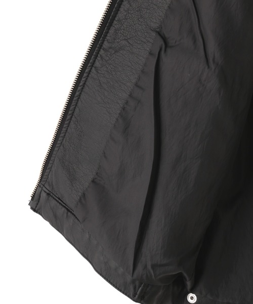 ROSE BUD（ローズバッド）の「ノーカラーライダース（ノーカラージャケット・レディース・ブラック・FREE）」の9枚目の写真