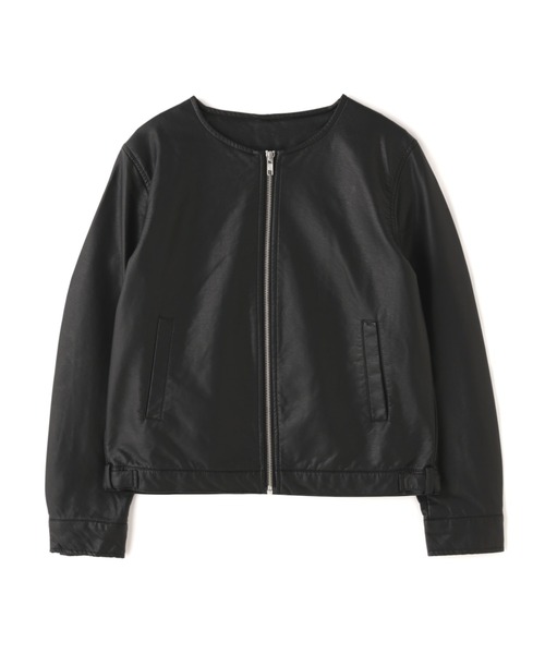 ROSE BUD（ローズバッド）の「ノーカラーライダース（ノーカラージャケット・レディース・ブラック・FREE）」の22枚目の写真