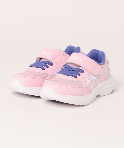 ASICS（アシックス）の「asics LAZERBEAM アシックスレーザービーム MK-MG PS キッズスニーカー 1154A149 500（スニーカー・キッズ・ピンク/パープル系その他・18.5cm/19.0cm/16.0cm/18.0cm/16.5cm/17.0cm/17.5cm）」の2枚目の写真