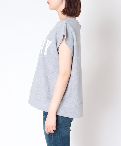 Jines(ジネス)の「カレッジロゴトップス(Tシャツ/カットソー・レディース・ネイビー/グレー/ホワイト・38)」の20枚目の写真