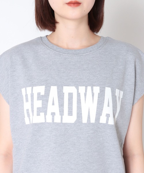 Jines(ジネス)の「カレッジロゴトップス(Tシャツ/カットソー・レディース・ネイビー/グレー/ホワイト・38)」の22枚目の写真