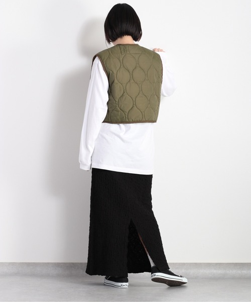cepo（セポ）の「ショートキルトベスト 2WAY（ベスト）」 - WEAR