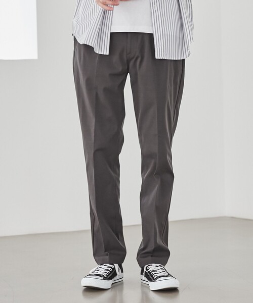 coen（コーエン）の「DRY極楽FITテーパードテックパンツ23SS（スラックス・メンズ・ダークグリーン/ダークグレー/ライトブルー/ネイビー/ブラック・L/S/XL/M）」の8枚目の写真