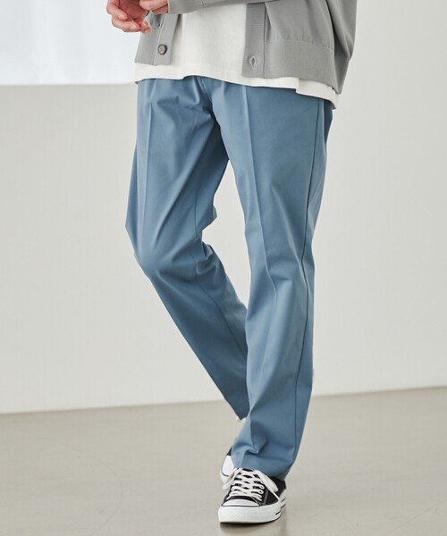 coen（コーエン）の「DRY極楽FITテーパードテックパンツ23SS（スラックス・メンズ・ダークグリーン/ダークグレー/ライトブルー/ネイビー/ブラック・L/S/XL/M）」の12枚目の写真