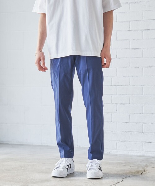 coen（コーエン）の「DRY極楽FITテーパードテックパンツ23SS（スラックス・メンズ・ダークグリーン/ダークグレー/ライトブルー/ネイビー/ブラック・L/S/XL/M）」の16枚目の写真