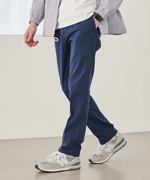 coen（コーエン）の「DRY極楽FITテーパードテックパンツ23SS（スラックス・メンズ・ダークグリーン/ダークグレー/ライトブルー/ネイビー/ブラック・L/S/XL/M）」の19枚目の写真