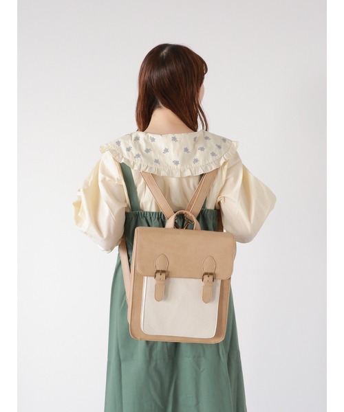 ehka sopo（エヘカソポ）の「丸襟刺繍ブラウス（シャツ/ブラウス・レディース・グレー/オフホワイト/キナリ・ﾌﾘ-）」の10枚目の写真