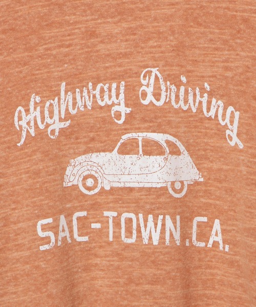 WEGO（ウィゴー）の「WEGO/ヴィンテージロゴリンガーT（Tシャツ/カットソー・メンズ・ブラック/サックスブルー/オフホワイト/オレンジ・MEDIUM/LARGE）」の21枚目の写真