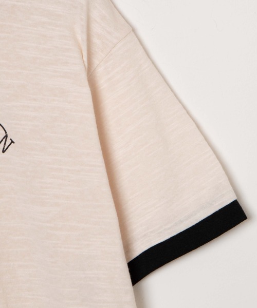 WEGO（ウィゴー）の「WEGO/ヴィンテージロゴリンガーT（Tシャツ/カットソー・メンズ・ブラック/サックスブルー/オフホワイト/オレンジ・MEDIUM/LARGE）」の15枚目の写真