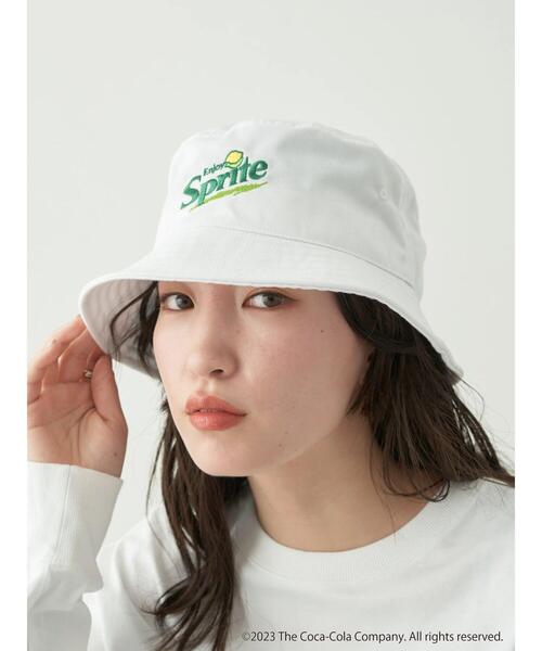 Coca Cola（コカコーラ）の「別注 Sprite「R」バケットハット（ハット・レディース・オフホワイト・FREE）」の12枚目の写真