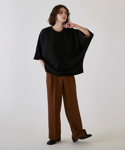 tk.TAKEO KIKUCHI（ティーケータケオキクチ）の「◆マシュマロドルマンカットソー（Tシャツ/カットソー・メンズ・ブラック/ダークグリーン/ダークグレー/ブルー/ホワイト・88/66）」の16枚目の写真