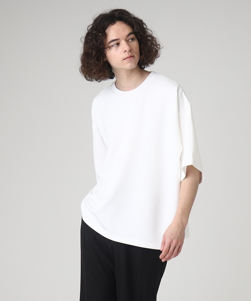 tk.TAKEO KIKUCHI（ティーケータケオキクチ）の「◆マシュマロドルマンカットソー（Tシャツ/カットソー・メンズ・ブラック/ダークグリーン/ダークグレー/ブルー/ホワイト・88/66）」の18枚目の写真