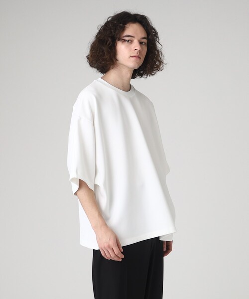 tk.TAKEO KIKUCHI（ティーケータケオキクチ）の「◆マシュマロドルマンカットソー（Tシャツ/カットソー・メンズ・ブラック/ダークグリーン/ダークグレー/ブルー/ホワイト・88/66）」の19枚目の写真