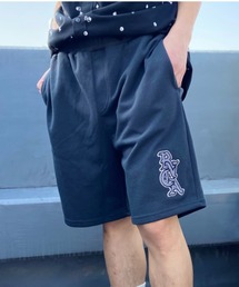 RVCA/ルーカ ワンポイント スウェットハーフパンツ/ショーツ セットアップ対応 BD041-641