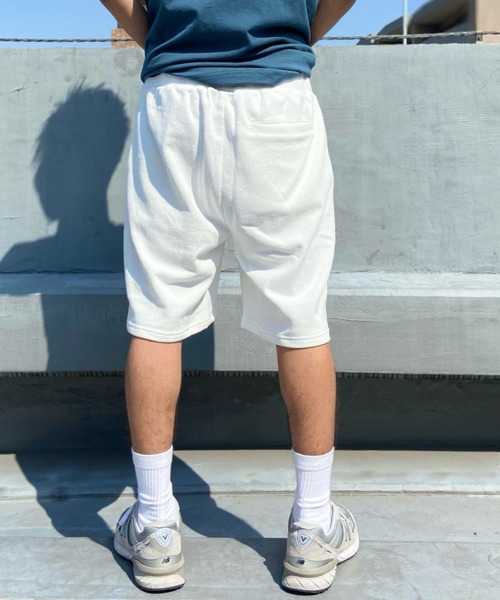 RVCA(ルーカ)の「RVCA/ルーカ ワンポイント スウェットハーフパンツ/ショーツ セットアップ対応 BD041-641(その他パンツ・メンズ・ホワイト/ブラック・M/L/XL)」の13枚目の写真