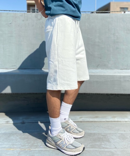 RVCA(ルーカ)の「RVCA/ルーカ ワンポイント スウェットハーフパンツ/ショーツ セットアップ対応 BD041-641(その他パンツ・メンズ・ホワイト/ブラック・M/L/XL)」の14枚目の写真