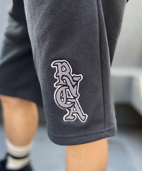 RVCA(ルーカ)の「RVCA/ルーカ ワンポイント スウェットハーフパンツ/ショーツ セットアップ対応 BD041-641(その他パンツ・メンズ・ホワイト/ブラック・M/L/XL)」の7枚目の写真