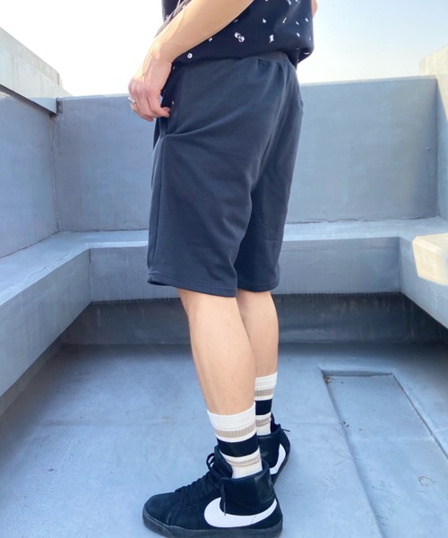 RVCA(ルーカ)の「RVCA/ルーカ ワンポイント スウェットハーフパンツ/ショーツ セットアップ対応 BD041-641(その他パンツ・メンズ・ホワイト/ブラック・M/L/XL)」の8枚目の写真