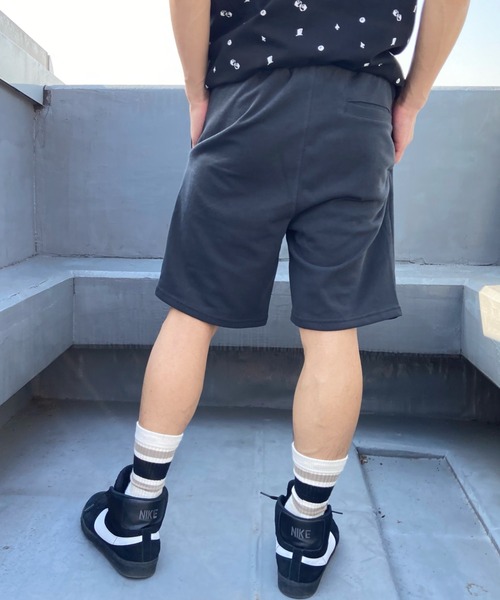 RVCA(ルーカ)の「RVCA/ルーカ ワンポイント スウェットハーフパンツ/ショーツ セットアップ対応 BD041-641(その他パンツ・メンズ・ホワイト/ブラック・M/L/XL)」の6枚目の写真