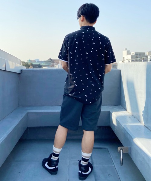 RVCA(ルーカ)の「RVCA/ルーカ ワンポイント スウェットハーフパンツ/ショーツ セットアップ対応 BD041-641(その他パンツ・メンズ・ホワイト/ブラック・M/L/XL)」の4枚目の写真