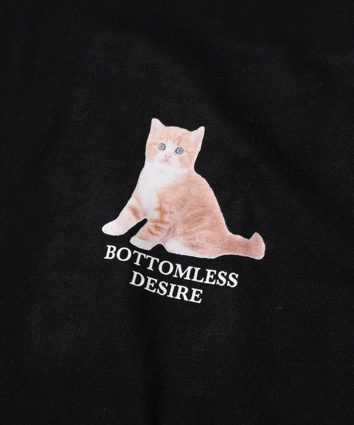 新品  エフィレボル コーディロイスカシャツ ピンク efilevol efiLevol（エフィレボル）の「BOTTOMLESS DESIRE Cat T Shirt 2