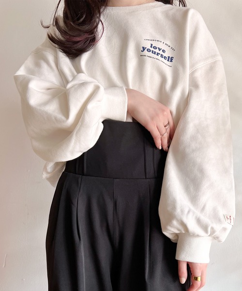 Mysa&Liina（ミーサリーナ）の「サスペンダー付バックレースアップパンツ（その他パンツ・レディース・アイボリー/ブラック/ベージュ・M）」の11枚目の写真