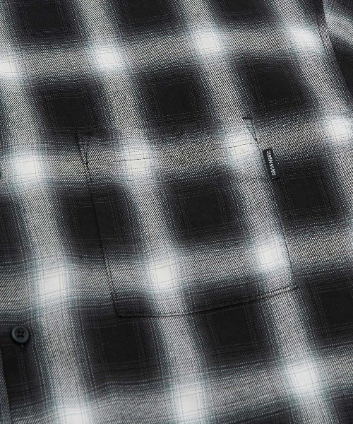 improves（インプローブス）の「オンブレチェッ クルーズサイズ 長袖シャツ（シャツ/ブラウス・メンズ・ブラック/ホワイト・MEDIUM/LARGE）」の12枚目の写真