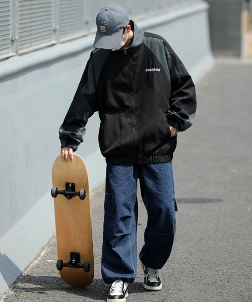 バイカラートラックジャケット（ブルゾン）｜MGV（エムジーヴィー）