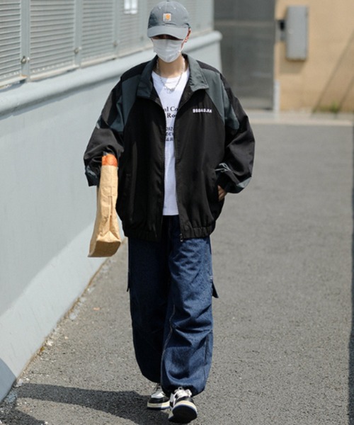 バイカラートラックジャケット（ブルゾン）｜MGV（エムジーヴィー）