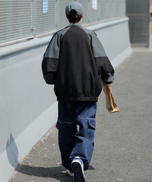 バイカラートラックジャケット（ブルゾン）｜MGV（エムジーヴィー）