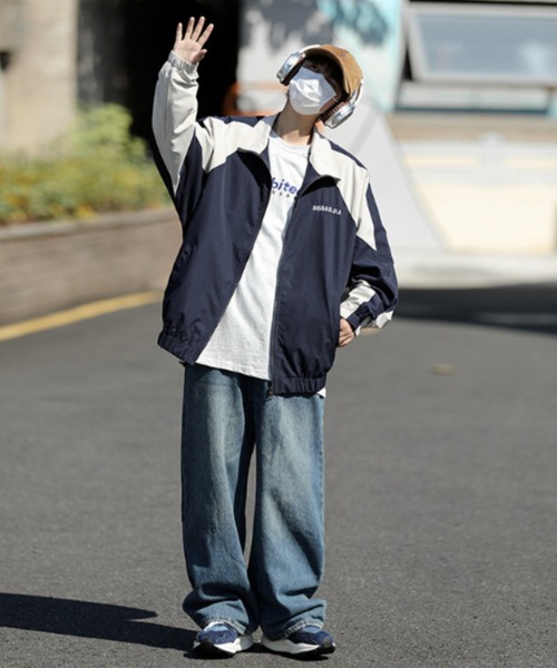 バイカラートラックジャケット（ブルゾン）｜MGV（エムジーヴィー）