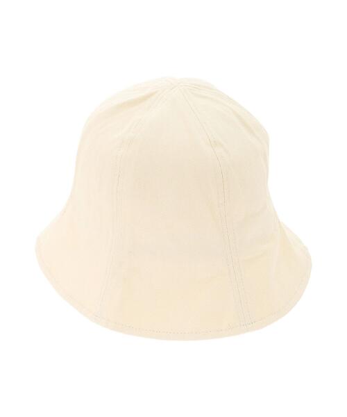 Samansa Mos2 blue（サマンサモスモスブルー）の「コットンツイルチューリップハット（ハット・レディース・ベージュ/キナリ・ﾌﾘ-）」の3枚目の写真