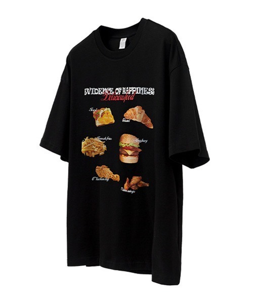 Ressaca(レサーカ)の「オーバーサイズ グラフィックプリント半袖クルーネックTシャツ(Tシャツ/カットソー・メンズ・ホワイト系その他/ホワイト×イエロー/ホワイト/ブラック×イエロー/ホワイト×レッド/ホワイト×グリーン/ホワイト×ブルー/ブラック×レッド/ブラック×グリーン/ブラック/ブラック系その他2/ブラック系その他/ブラック×ブルー/ホワイト系その他2/ホワイト×ブラック/ブラック×ホワイト・L/XL/M)」の15枚目の写真