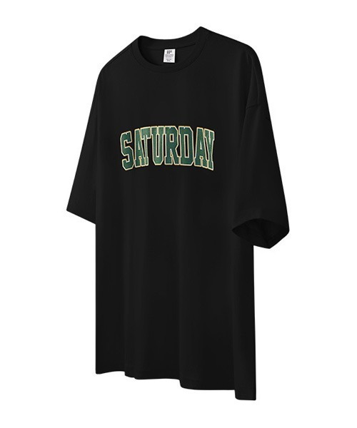 Ressaca(レサーカ)の「オーバーサイズ グラフィックプリント半袖クルーネックTシャツ(Tシャツ/カットソー・メンズ・ホワイト系その他/ホワイト×イエロー/ホワイト/ブラック×イエロー/ホワイト×レッド/ホワイト×グリーン/ホワイト×ブルー/ブラック×レッド/ブラック×グリーン/ブラック/ブラック系その他2/ブラック系その他/ブラック×ブルー/ホワイト系その他2/ホワイト×ブラック/ブラック×ホワイト・L/XL/M)」の20枚目の写真