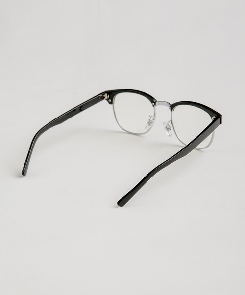 NANO universe（ナノユニバース）の「LB.03/ボストン型メタルアイウェア（メガネ・メンズ・ブラック・FREE）」の4枚目の写真