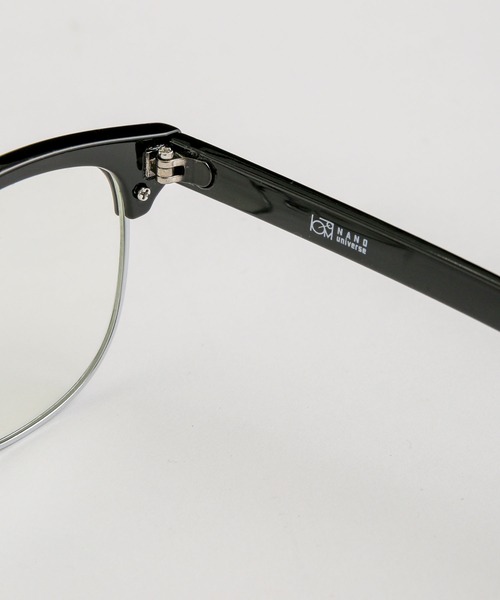 NANO universe（ナノユニバース）の「LB.03/ボストン型メタルアイウェア（メガネ・メンズ・ブラック・FREE）」の11枚目の写真