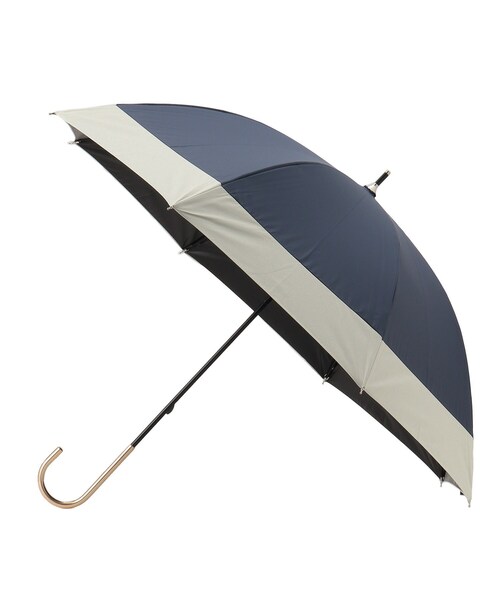 because 遮光バイカラーパラソル長傘（長傘）｜grove（グローブ）の