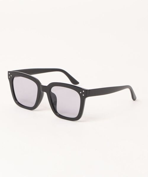 TONE SELECT GOODS（トーンセレクトグッズ）の「【urge select】 ワイド スクエアサングラス UVカット（サングラス・レディース・クリア/クリアブラウン/ブラック系/ブラック系1/ブラック系2/ブラウン系/ブラック・FREE）」の14枚目の写真