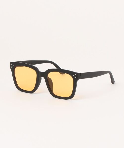 TONE SELECT GOODS（トーンセレクトグッズ）の「【urge select】 ワイド スクエアサングラス UVカット（サングラス・レディース・クリア/クリアブラウン/ブラック系/ブラック系1/ブラック系2/ブラウン系/ブラック・FREE）」の16枚目の写真