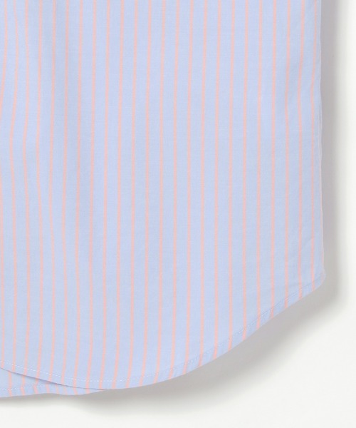 マルチストライプオーバーシャツ