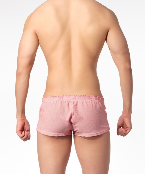 TOOT（トゥート）の「TRUNKS/Striped Seersucker Fit Trunks（トランクス・メンズ・レッド/グレー/ネイビー・SMALL/MEDIUM/LARGE/X-LARGE）」の5枚目の写真