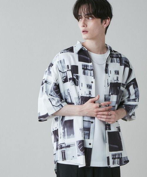 LUCY（ルーシー）の「LUCY/アムンゼン 総柄BIGシャツ（シャツ/ブラウス・メンズ・その他2/その他3/その他1/その他4/その他5/その他6/その他7/その他9/その他8/その他10・LARGE/MEDIUM）」の7枚目の写真