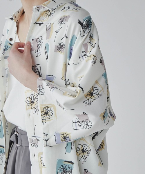 LUCY（ルーシー）の「LUCY/アムンゼン 総柄BIGシャツ（シャツ/ブラウス・メンズ・その他2/その他3/その他1/その他4/その他5/その他6/その他7/その他9/その他8/その他10・LARGE/MEDIUM）」の12枚目の写真