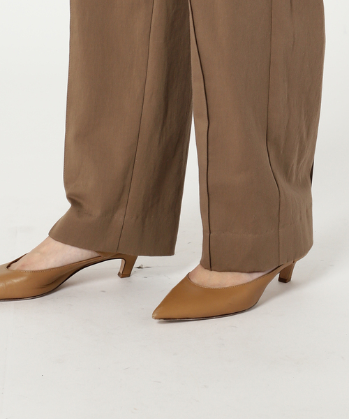 Noble(ノーブル)の「コットンワークパンツ(チノパンツ・レディース・カーキ/ホワイト系その他・38/36)」の14枚目の写真