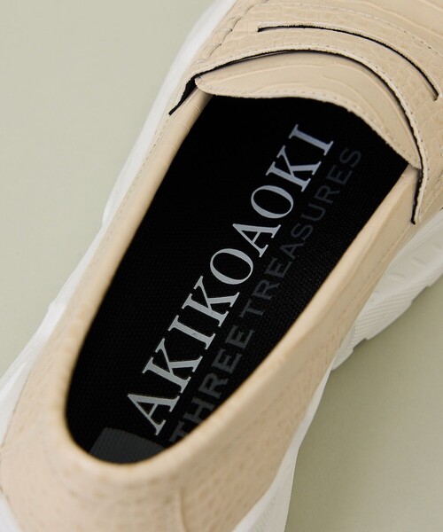 AKIKOAOKI(アキコアオキ)の「Regulated Gravity(クロコ)(その他シューズ・レディース・アイボリー・37)」の8枚目の写真