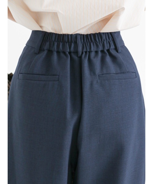 Te chichi（テチチ）の「麻調裾ドロストパラシュートカーゴパンツ（カーゴパンツ・レディース・モカ/オフホワイト/ネイビー・ﾌﾘ-）」の16枚目の写真