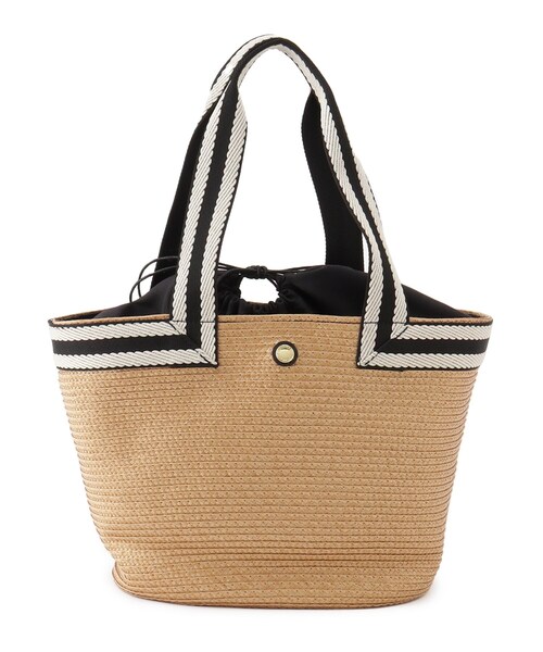 OPAQUE.CLIP(オペークドットクリップ)の「◆雑材トートバッグ(トートバッグ・レディース・ベージュ/ブラック・00)」の16枚目の写真