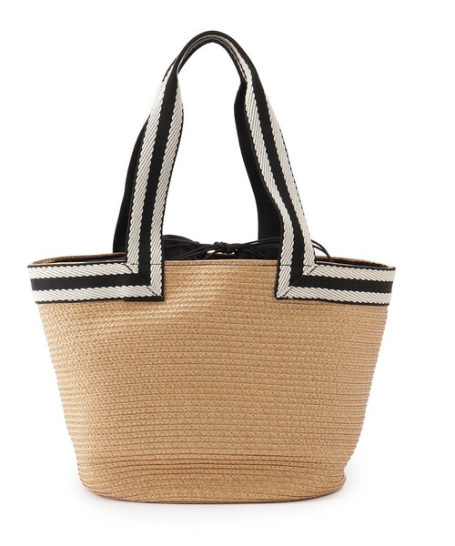 OPAQUE.CLIP(オペークドットクリップ)の「◆雑材トートバッグ(トートバッグ・レディース・ベージュ/ブラック・00)」の8枚目の写真