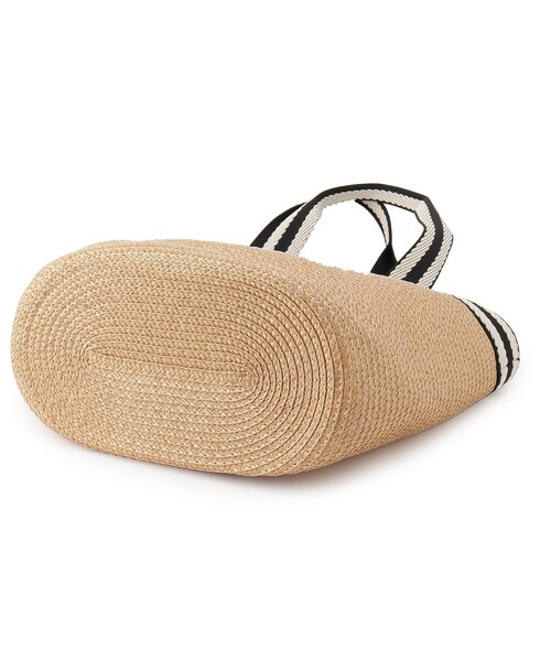 OPAQUE.CLIP(オペークドットクリップ)の「◆雑材トートバッグ(トートバッグ・レディース・ベージュ/ブラック・00)」の14枚目の写真