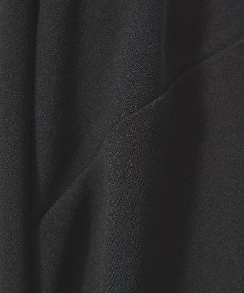 ABAHOUSE GRAY（アバハウスグレイ）の「【WHITE LINE】カットジョーゼット ドロップショルダー モックネック Tシャツ（Tシャツ/カットソー・メンズ・チャコールグレー/ブラック/グレー/オフホワイト/グレイッシュブルー・46/48）」の11枚目の写真